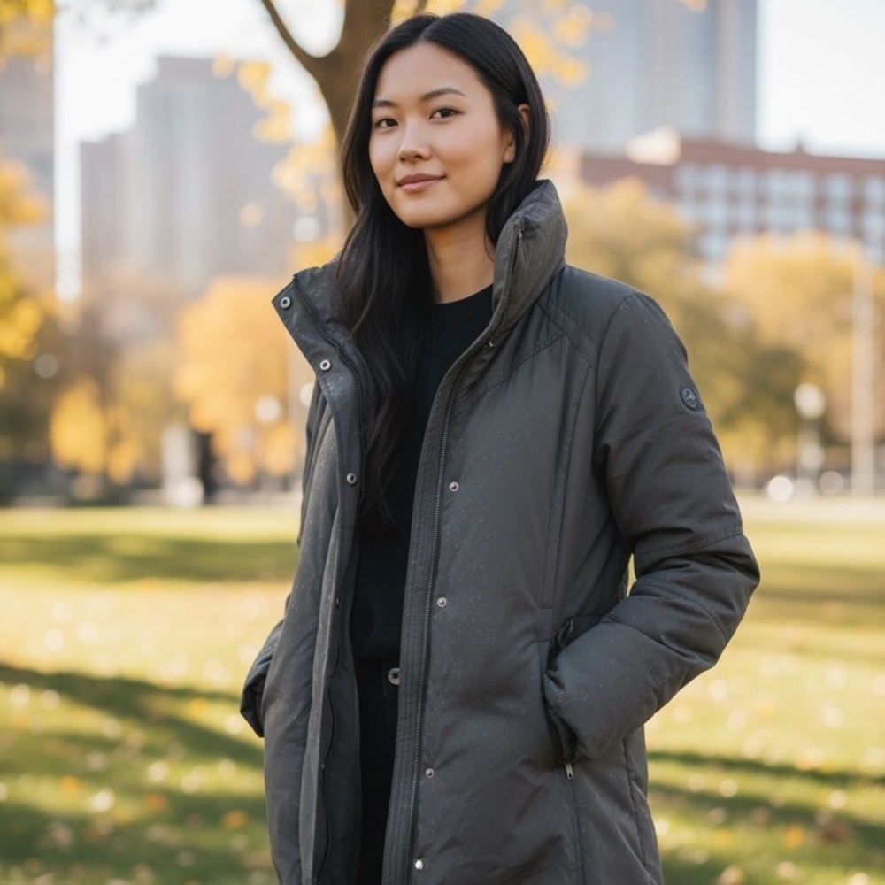Marc New York Olive Puffer Coat